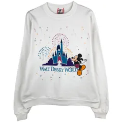 古着 90年代 ディズニー Disney MICKEY MOUSE ミッキーマウス キャラクタースウェットシャツ トレーナー USA製 メンズXL相当/eaa605744
