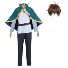 このすば コスプレ ウィッグ付き めぐみん カズマ アクア コスプレ衣装 大人用 仮装 アニメ衣装 ハロウィン クリスマス イベント　R12286