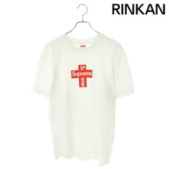 Supreme クロスボックスロゴTシャツ S 白 美品 SUPREME シュプリーム Cross Box Logo Tee クロスボックスロゴ Tシャツ
