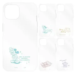 iPhone15Pro ケース ディズニー クリア ミッキー プーさん チップ デール エイリアン スマホ カバー 透明 スケルトン キャラクター グッズ アイフォン アイホン 6.1inch ３眼 ソフトケース DNG-149