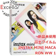 [bn:4] FUJIFILM　instax mini チェキ用 インスタントフィルム マカロン 10枚入り　INSTAX MINI MACARON WW 1