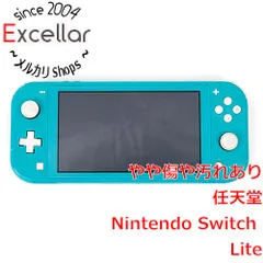 [bn:3] 任天堂　Nintendo Switch Lite(ニンテンドースイッチ ライト)　HDH-S-BAZAA　ターコイズ　本体・液晶画面いたみ