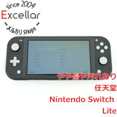 [bn:11] 任天堂　Nintendo Switch Lite(ニンテンドースイッチ ライト)　HDH-S-GAZAA　グレー　本体・液晶画面いたみ