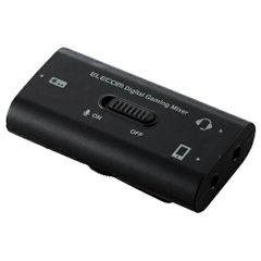 【新品】 エレコム ゲーム向けUSBデジタルミキサー/PS4/Switch対応/ブラック HSAD-GM30MBK