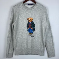 【中古品】POLO RALPH LAUREN ポロ・ラルフローレン POLO BEAR FREECE SWEAT SHIRT ポロ ベア フリース スウェット シャツ トップス トレーナー 【147-251225-yy-22-tei】