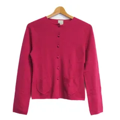 シビラ カーディガン トップス 長袖 クルーネック 未使用品 レディース Mサイズ ピンク Sybilla