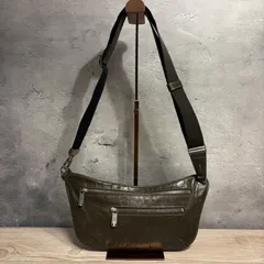 ✨aniary アニアリ レザー ショルダーバッグ グリーン 使用感あり✨