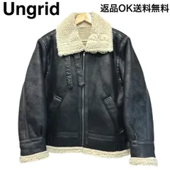 【返品OK】Ungrid アングリッド フェイクムートン ボアブルゾン 112350212301-01 レディース Sサイズ ジャケット アウター【D467901185610ミ2512】