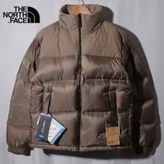 新品 ノースフェイス THE NORTH FACE GTX ゴアテックス ヌプシ ダウンジャケット M ウォルナット Nuputse Jacket ND92260 GORE-TEX テック系 エンボス加工 オーバーサイズ ストリート Y2K 古着 Y020