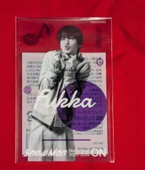 SnowMan 25-26年ON 深澤辰哉 クリアステッカー