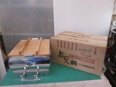 わらび餅器 木製 ステンレス製 押し出し機 - メルカリ