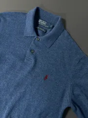 L ポロラルフローレン メリノ ウール カラ ニット セーター