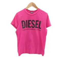 ディーゼル DIESEL Tシャツ カットソー 半袖 ロゴプリント 12 140～150 ピンク /SY30 ■GY61 女の子