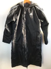 adidas ボア裏地付きベンチコート ブラック 150cm 304202512190002