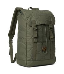 Herschel Supply Co. Men's Quilted Cap, Herschel Retreat Small Capsule Quilted Backpack, Beetle