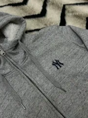 L MLB ニューヨーク・ヤンキース BoA ジップアップフーディー / グレー