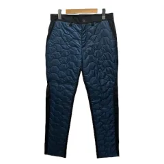 プーマ PUMA パンツ ポリエステル ロゴ 無地 L 紺 ネイビー