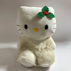 ★ SANRIO サンリオ  Hello Kitty ハローキティ ぬいぐるみ クリスマス 2001年 現状品 0.3kg