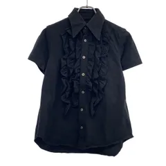 極美品 希少 コムデギャルソン フレア ボリューム ブラウス 黒 リボン 長袖 極美品 希少 コムデギャルソン フレア ボリューム ブラウス