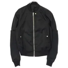 Rick Owens リックオウエンス 22SS Cropped Flight Bomber ボンバージャケット RU01B1789-NBRTE ブラック 48のサムネイル