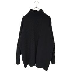 REPRESENT リプレゼント ウール カシミヤ ハイネック ニット セーター S ブラック メンズ