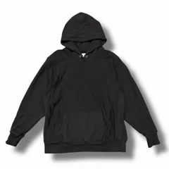 LES TIEN CROPPED HOODIE クロップドフーディー スウェットパーカー レスティエン ブラック L （5540M）