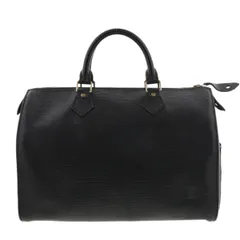 LOUIS VUITTON ルイヴィトン エピ スピーディ30 ハンドバッグ M59022 エピレザー ブラック レディース ミニボストンバッグ 【中古】