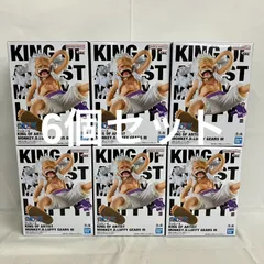 未開封 ワンピース KING OF ARTIST ルフィ ギア5 Ⅲ フィギュア 6個セット SFQ680 c099