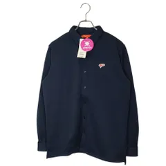 BEAMS GOLF ビームス ゴルフ 20FW ORANGE LABEL フリース 襟付き 長袖 ポロシャツ 82-12-0054-444 L ネイビー メンズ