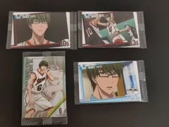 aca524  黒子のバスケ ウエハース カード 緑間真太郎 4枚セット 秀徳高校 未開封