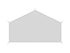 スノーピーク(snow peak) ヘキサイーズ 1 グランドシート SDI-101-1