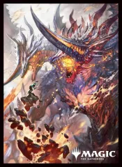 【中古】サプライ マジック：ザ・ギャザリング プレイヤーズカードスリーブ 『ファウンデーション』<<双炎の暴君>> [MTGS-321]