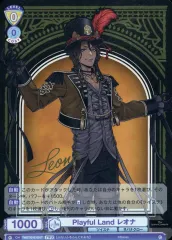 【中古】ヴァイスシュヴァルツブラウ TWST/01E-001T[TWR]：(ホロ)Playful Land レオナ(金箔押し)