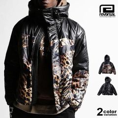 [재고 처분] 리버설 reversal 재킷 안솜 재킷 세탁 가능 하이넥 푸드 폴라 텍 필 빅 실루엣 reversal POLARTEC PADDED HOODED JACKET 아우터 격투기 RV23AW302