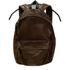 Porter Frank Leather Men's Backpack, Brown, 201goods-839