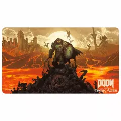 【中古】サプライ Ultra PRO ”Doom The Dark Ages” Accessories ウルトラプロ社「ドゥーム・ザ・ダークエイジ」プレイマット Wrath/憤怒