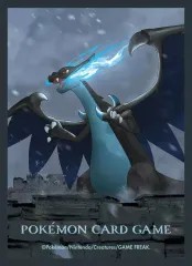 【中古】サプライ ポケモンカードゲーム デッキシールド(スリーブ) メガリザードンX 古城 ポケモンセンター限定