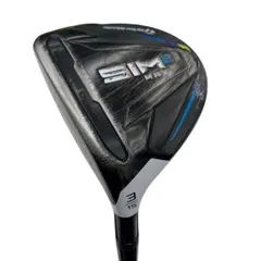 【中古】 テーラーメイド SIM2 MAX 3W レフティ フェアウェイウッド FW リシャフト (フレックスその他) メンズ 男性用 左利き レフティ 左用 Cランク ゴルフクラブ