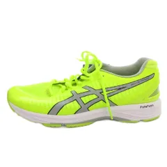 アシックス asics タグ付き GEL-DS TRAINER 23-wide ランニングシューズ スニーカー 26.5cm 黄緑 TJR464 /FF