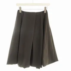 フォクシーニューヨーク FOXEY NEW YORK バルーンスカート ひざ丈 フレア 茶 ブラウン 18925-SPSAY75 /RO