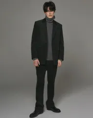 T.I for men コーデュロイ スーツ ブレーザー & ズボン セットアップ (L/S)
