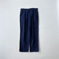 90s old Polo Ralph Lauren ポロチノ 旧ロゴ ツータック チノパン USA製 ネイビー ワイド