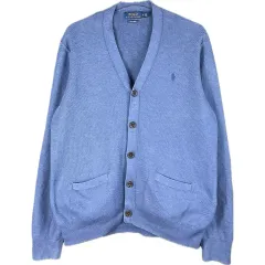 M ポロラルフローレン ポニー刺繍 ピーマコットン カーディガン