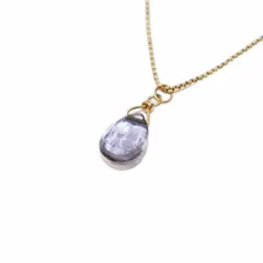 アガット agete ネックレス ペンダント K10 ストーン イエローゴールド /KH