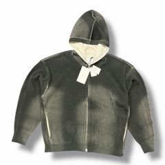 参考上代62700円 未使用品 NVRFRGT 24AW FAUX SHEARLING FULL ZIP UP