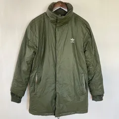 【美品】adidas アディダスオリジナルス　ダウン　モッズコート　L  カーキ