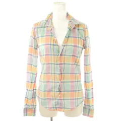 フランク&アイリーン Frank&Eileen スキッパーシャツ 長袖 チェック XXS マルチカラー /HK ■GY19