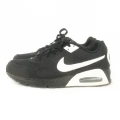 ナイキ NIKE AIR MAX IVO スニーカー ローカット レースアップ ロゴ 25.5cm 黒 ブラック 580518-011 /AO1 ■GY18