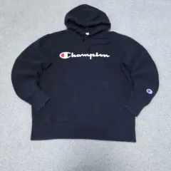 LARGE チャンピオン WHO フードTシャツ