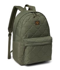 Herschel Supply Co. Men's Quilted Caps, Herschel Classic Quilted Capsule Backpack, Beetle